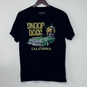 Joe Cool Snoop Dogg California Car Graphic T- Shirt Size Large